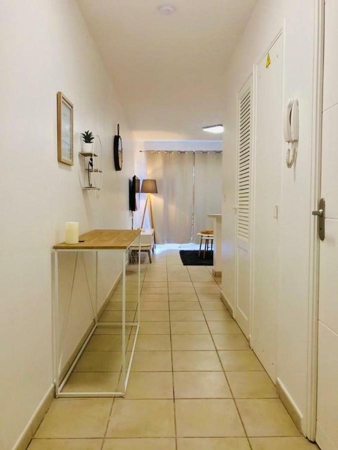 Appartement Au Bord de Mer Le Moule Buitenkant foto
